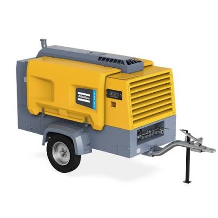 Compresor Móvil Modelo X-Air+ 600-14 Marca Atlas Copco