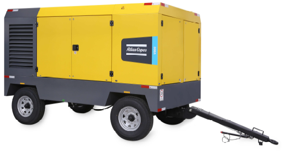 Compresor Móvil Modelo V900 Marca Atlas Copco